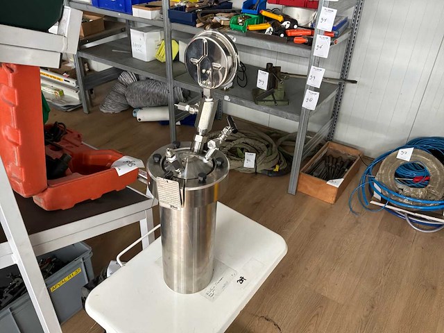 2016 parr instrument company pressure vessel drukvat - afbeelding 2 van  8