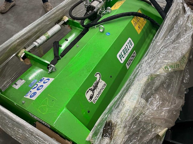 2016 peruzzo scorpion 1200 klepelmaaier ongebruikt - afbeelding 10 van  11