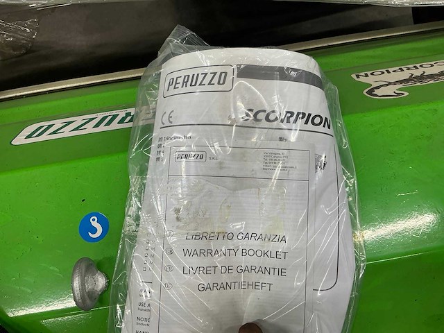 2016 peruzzo scorpion 1200 klepelmaaier ongebruikt - afbeelding 11 van  11