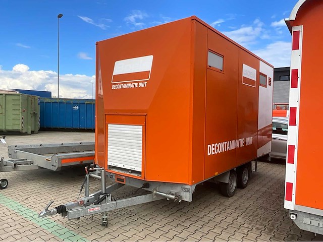 2016 peters / barli deco 400 decontaminatie aanhangwagen / unit - afbeelding 1 van  31