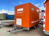 2016 peters / barli deco 400 decontaminatie aanhangwagen / unit