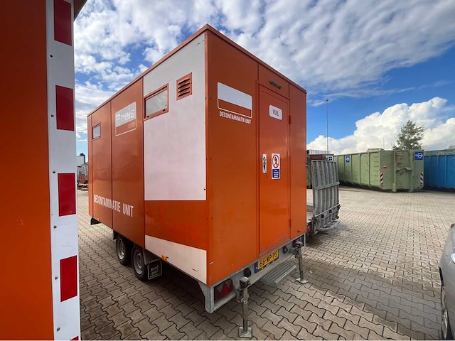 2016 peters / barli deco 400 decontaminatie aanhangwagen / unit - afbeelding 27 van  31