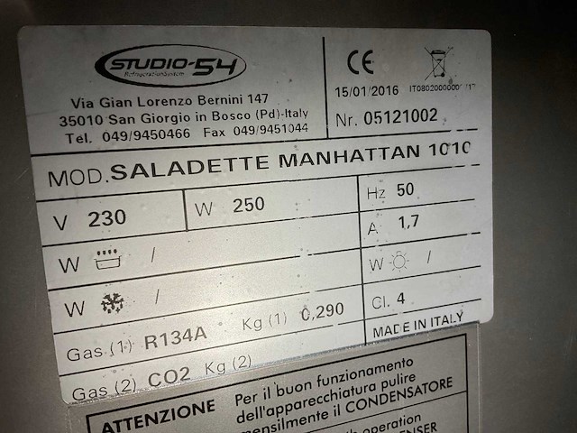 2016 planex manhattan st54 saladiere met deksel - afbeelding 2 van  10