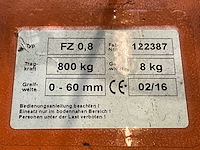 2016 platenklem (2x) - afbeelding 3 van  3