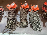 2016 pro-lift htc-100 kettingtakel (3x) - afbeelding 1 van  4