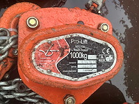 2016 pro-lift htc-100 kettingtakel (3x) - afbeelding 4 van  4