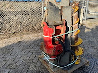 2016 rabaud 70686d grondboor voor graafmachine - afbeelding 7 van  10