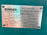 2016 renner rsf 75 schroefcompressor - afbeelding 4 van  4