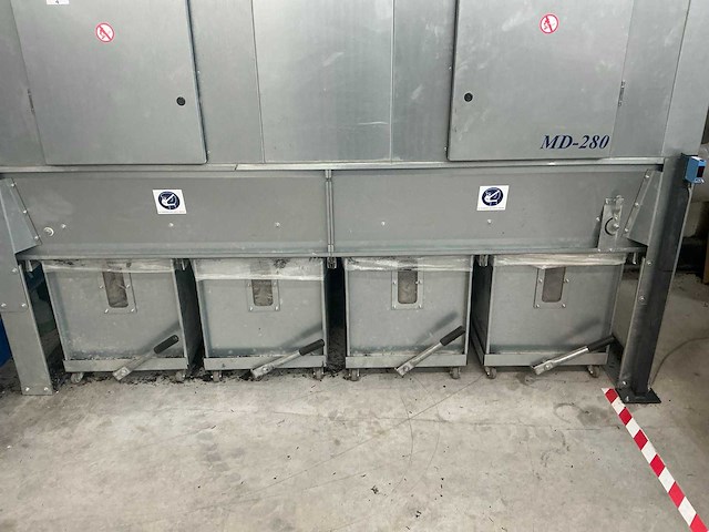 2016 riedex md 280 filter afzuiginstallatie - afbeelding 5 van  9