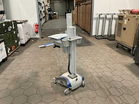 2016 rubbermaid 1849201 hospital cart computer monitor - afbeelding 4 van  9