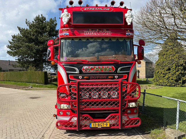2016 scania r450 6x2 vol lucht showtruck special interior vrachtwagen - afbeelding 2 van  32