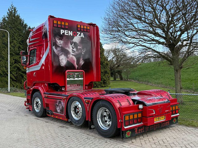 2016 scania r450 6x2 vol lucht showtruck special interior vrachtwagen - afbeelding 23 van  32