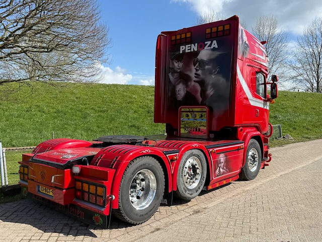 2016 scania r450 6x2 vol lucht showtruck special interior vrachtwagen - afbeelding 29 van  32