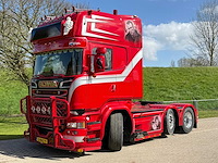 2016 scania r450 6x2 vol lucht showtruck special interior vrachtwagen - afbeelding 31 van  32