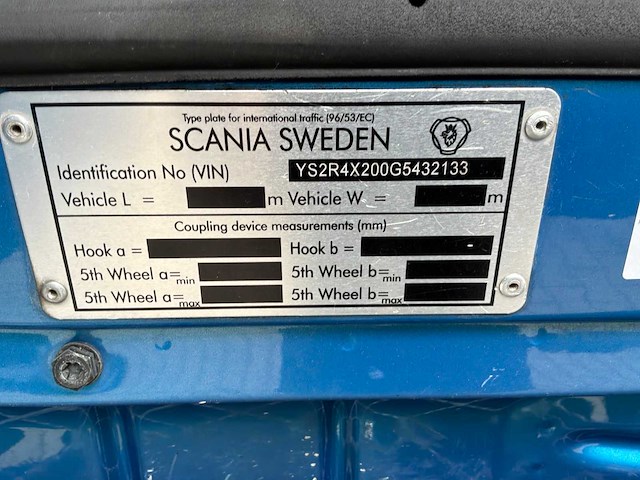 2016 scania r520 vrachtwagen, opleggertrekker - afbeelding 24 van  30
