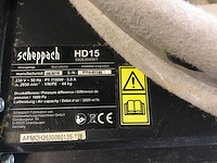 2016 scheppach hd15 filter afzuiginstallatie - afbeelding 8 van  11