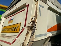 2016 schmitz cargobull sgf s3 aluminium kipperoplegger 24 m³ liftas fliptop - afbeelding 7 van  27