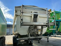 2016 schmitz cargobull sgf s3 aluminium kipperoplegger 24 m³ liftas fliptop - afbeelding 23 van  27