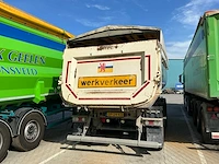 2016 schmitz cargobull sgf s3 aluminium kipperoplegger 24 m³ liftas fliptop - afbeelding 22 van  27