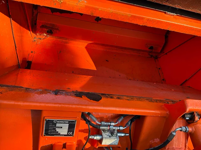 2016 schouten phoenix px1802 blad / groen veegmachine - afbeelding 7 van  16