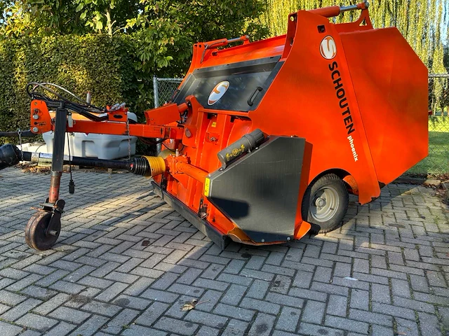 2016 schouten phoenix px1802 blad / groen veegmachine - afbeelding 11 van  16