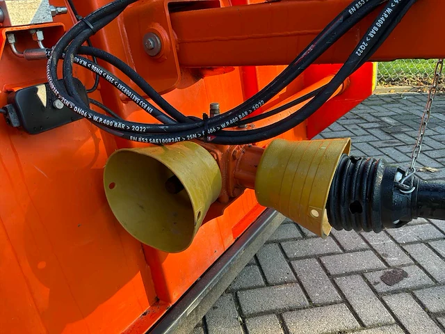 2016 schouten phoenix px1802 blad / groen veegmachine - afbeelding 10 van  16
