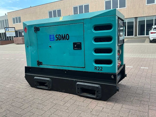 2016 sdmo r22c2 stroomgenerator - afbeelding 11 van  17