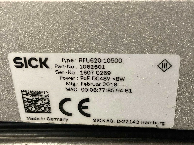 2016 sick rfu620 mid rfid lezer (2x) - afbeelding 5 van  9