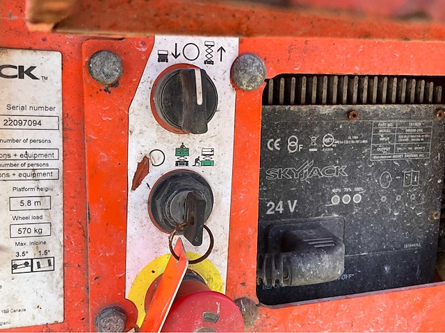 2016 skyjack sj iii 3219 hoogwerker - afbeelding 17 van  30