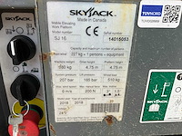 2016 skyjack sj16 personenlift - afbeelding 9 van  17