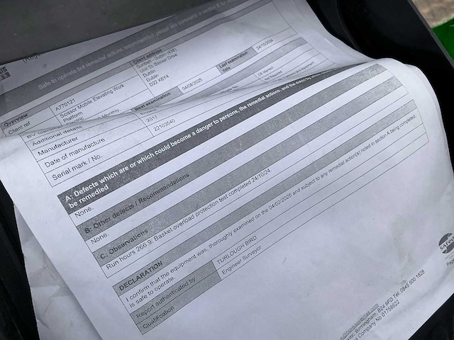 2016 skyjack sjiii3219 hoogwerker - afbeelding 6 van  15