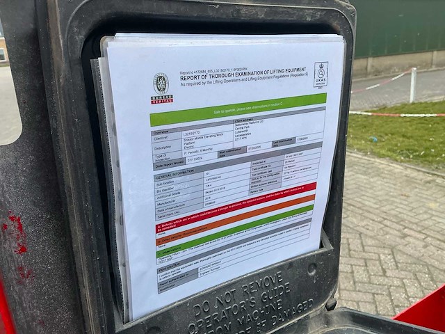 2016 skyjack sjiii3219 hoogwerker - afbeelding 3 van  12