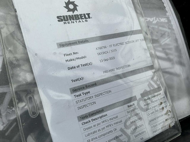2016 skyjack sjiii3219 hoogwerker - afbeelding 5 van  14