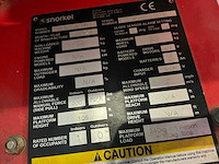 2016 snorkel push 10 pro hoogwerker - afbeelding 4 van  12