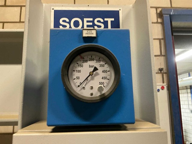 2016 soest t-80 hydraulische pers - afbeelding 8 van  10
