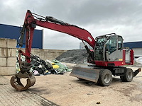 2016 solmec exp5015ww elektrische overslag bandenkraan met sorteergrijper - afbeelding 1 van  30