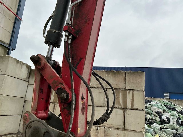 2016 solmec exp5015ww elektrische overslag bandenkraan met sorteergrijper - afbeelding 23 van  30