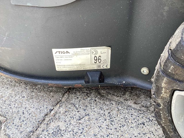 2016 stiga st 200 grasmaaier - afbeelding 4 van  5
