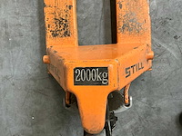 2016 still hps20 hand hydraulische palletwagen - afbeelding 4 van  9