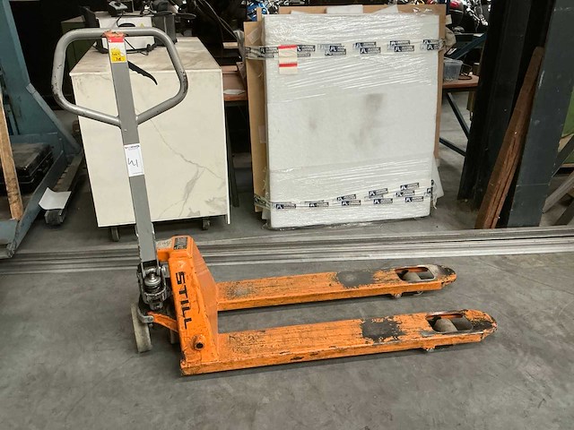 2016 still hps20 hand hydraulische palletwagen - afbeelding 1 van  7