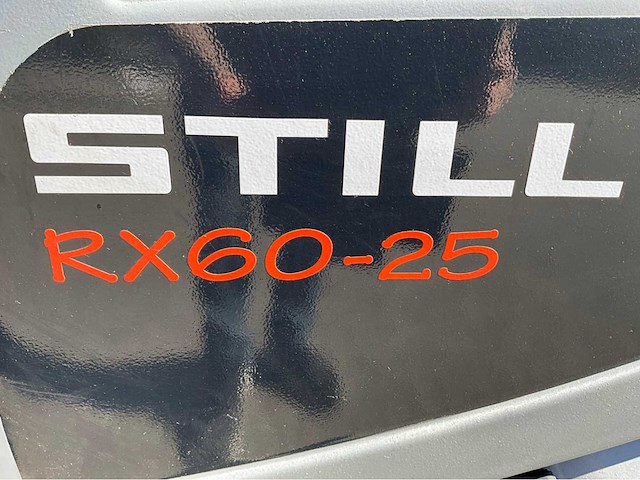 2016 still rx 60-25 2500kg 3280uur vorkheftruck - afbeelding 10 van  19