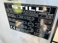 2016 still rx 60-25 2500kg 3280uur vorkheftruck - afbeelding 11 van  19