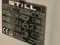 2016 still rx50-15 vorkheftruck - afbeelding 5 van  20