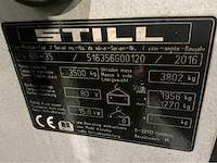 2016 still rx60-35 3500kg vorkheftruck - afbeelding 16 van  16