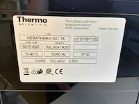 2016 thermo scientific heratherm imc 18 laboratoriumincubator - afbeelding 6 van  6