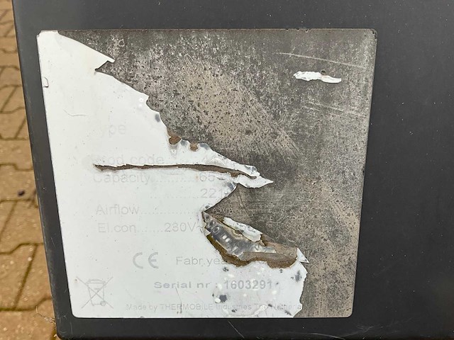 2016 thermobile ima-61 industriële heater / event heater / hetelucht turbine - afbeelding 4 van  12