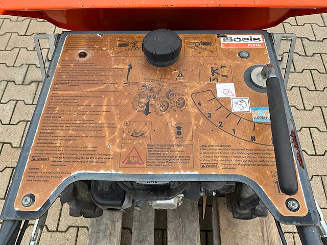 2016 thwaites mach 300 compacte motorkruiwagen / minidumper - afbeelding 6 van  15