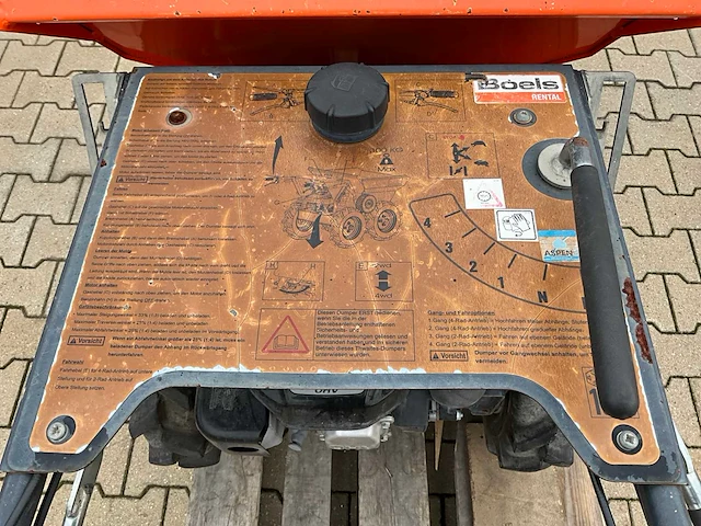 2016 thwaites mach 300 compacte motorkruiwagen / minidumper - afbeelding 14 van  15