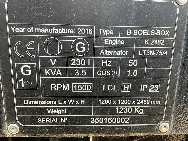2016 tower light b-boels-box stationaire lichtmast led - afbeelding 15 van  22