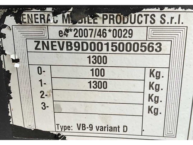 2016 tower light vb-9 lichtmast aggregaat aanhangwagen - afbeelding 13 van  24